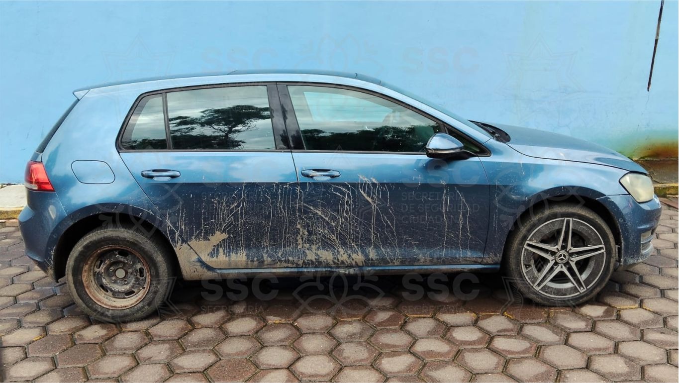 Los cuatro sujetos detenidos por robo a transporte público son originarios de otros estados, y viajaban en una unidad originaria de Puebla