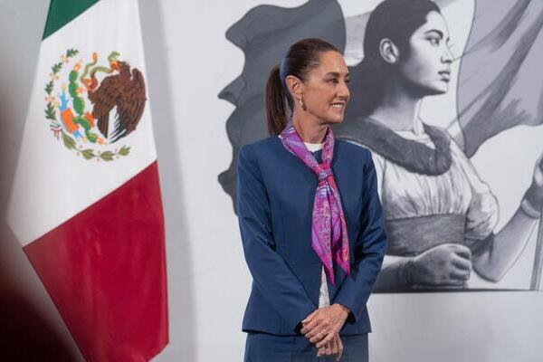 Sheinbaum destacó varias de las metas alcanzadas como salarios, disminución de la pobreza, e inversiones a un año de su triunfo presidencial