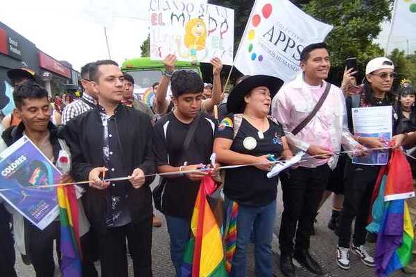 Marcha del Orgullo | Apps protesta contra ley de ciberasedio, Betuky Camacho y agresión a Fabián Barrales