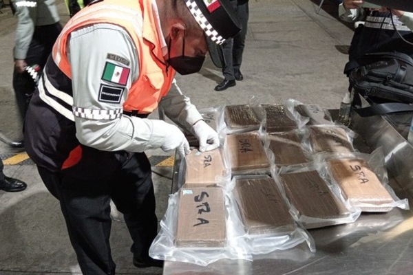 El informe detalló que México recibe cocaína por mar desde al menos seis países, según los datos de los años 2023 y 2024