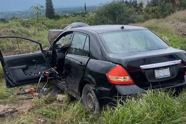 Carambola deja seis heridos en Libramiento Tecnológico-San Marcos de Tehuacán