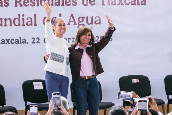 La mandataria de Tlaxcala detalló que junto con la presidenta Sheinbaum desahogarán una agenda de trabajo en torno a los programas sociales