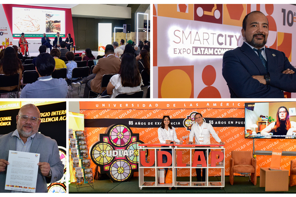 La participación del Dr. Cedillo se dio gracias a que la UDLAP formó parte del Smart City Expo LATAM Congress con tres actividades