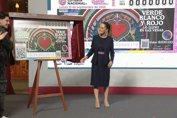 El sorteo de la Lotería Nacional estará dedicado a migrantes mexicanos que viven en EUA y lo recaudado será para fortalecer el apoyo