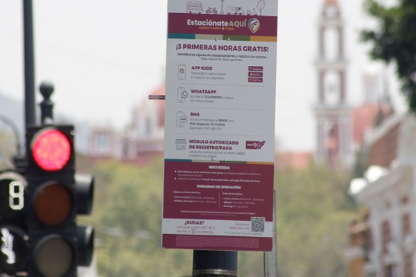 Ayuntamiento de Puebla instalará parquímetros en alrededores