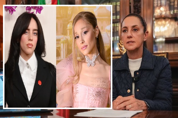 Billie Eilish y Ariana Grande aplauden solidaridad de Claudia Sheinbaum con Texas