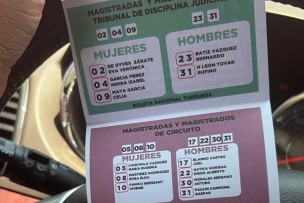 Candidatos que usaron acordeones serán multados