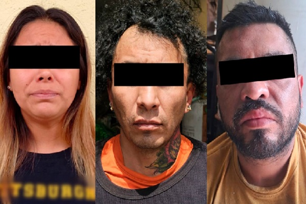 Capturan en Cholula a 4 integrantes de banda de la CDMX dedicada a extorsión telefónica en estados de Puebla y Aguascalientes