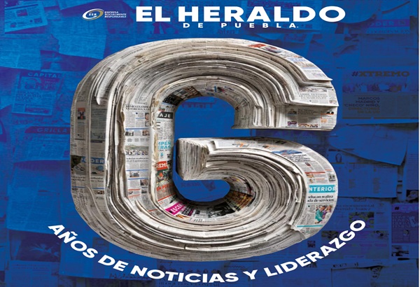 El Heraldo de Puebla cumple seis años