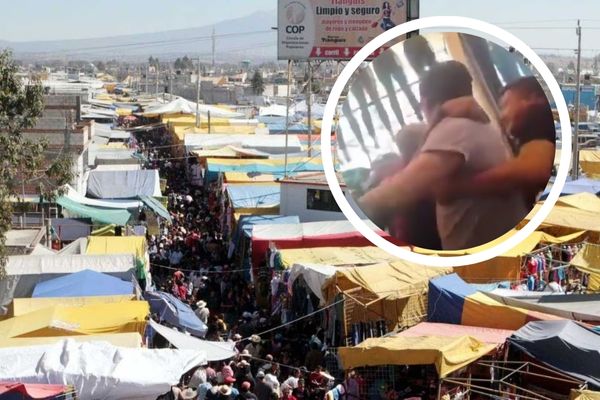 La Secretaría de Seguridad Pública confirmó la detención de tres personas implicadas en el incidente en el tianguis de Texmelucan