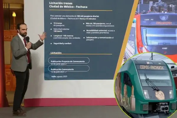 Con la construcción de los trenes de pasajeros Ciudad de México-Pachuca y CDMX-Querétaro se generarán 260 mil empleos este año