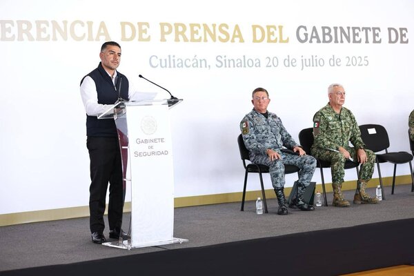 Las facciones criminales del Cártel de Sinaloa que desataron una guerra interna en Culiacán han perdido fuerza, informó Omar García Harfuch