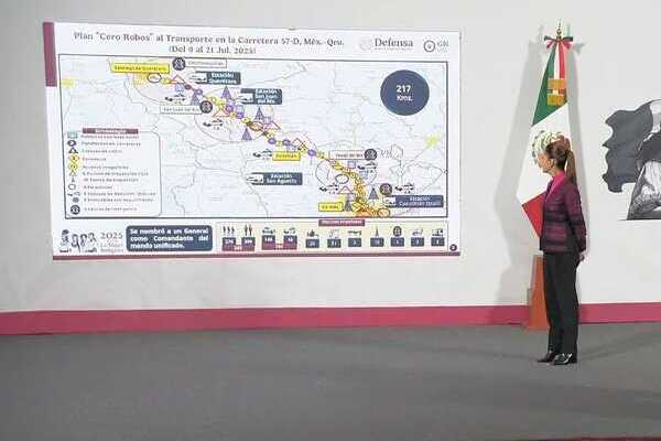 La Guardia Nacional presentó la estrategia especial Cero Robos que se implementa en las carreteras para atender el robo
