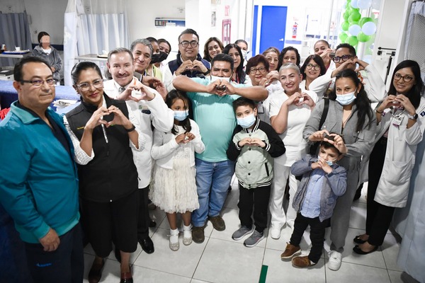 Luego de una cirugía de trasplante en el Hospital para la Niñez Poblana, Juan Diego, de Quecholac, regresó a casa con un riñón nuevo