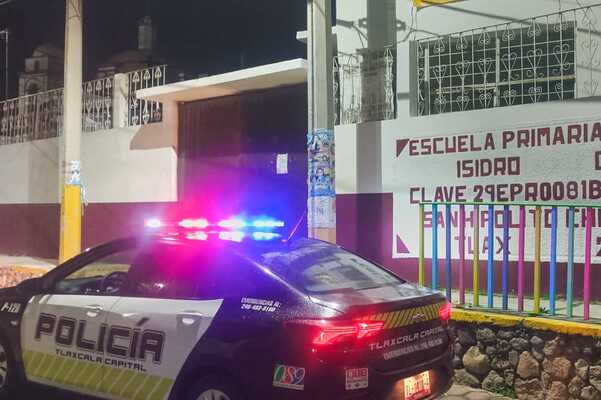 Elementos de seguridad municipal han realizado revisiones en escuelas en: la Adolfo López Mateos, Chimalpa, Loma Xicohténcatl, Loma Bonita