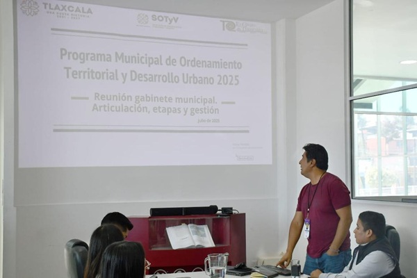 Inician trabajos de ordenamiento territorial y desarrollo urbano en 10 municipios de Tlaxcala