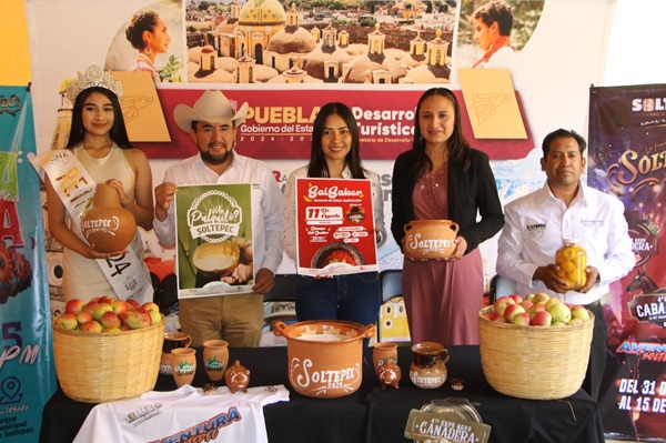 Invitan a la Feria de la Manzana 2025 de Soltepec del 31 de julio al 14 de agosto