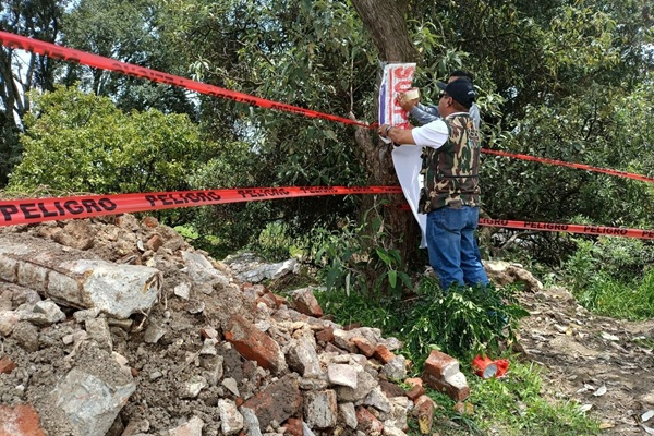 PROPAET clausura tiradero clandestino en Mazatecochco, Tlaxcala