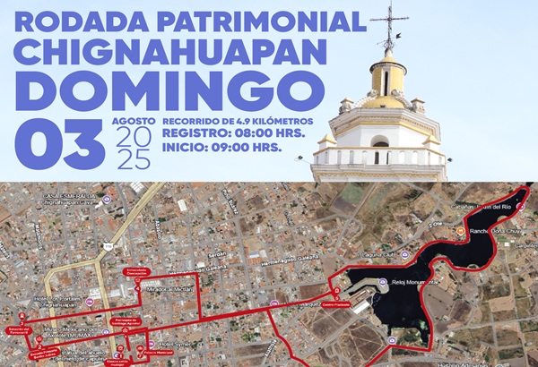 Ven a conocer Chignahuapan en la rodada patrimonial este 3 de agosto