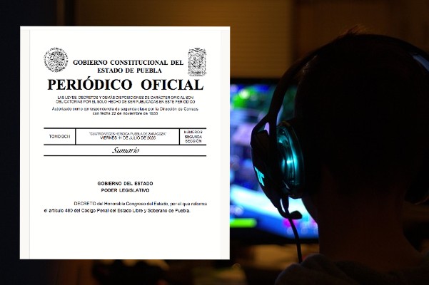 Publica Periódico Oficial  de Puebla modificación al artículo 480 sobre ciberasedio