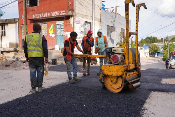 Amplía Ayuntamiento de Puebla trabajo de bacheo con mezcla