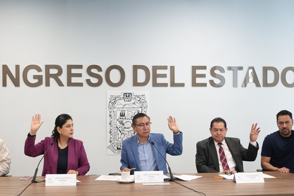 Avalan en Comisión del Congreso de Puebla exhorto