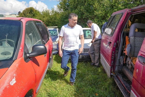 Ayuntamiento de Tlaxcala desincorporará parque vehicular obsoleto
