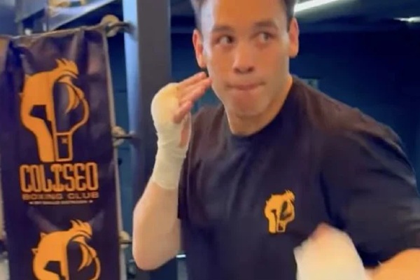 Captan a Julio César Chávez Jr. entrenando en Hermosillo; cumple libertad condicional en México