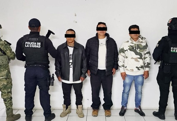 Capturan a tres sujetos como responsables del doble asesinato