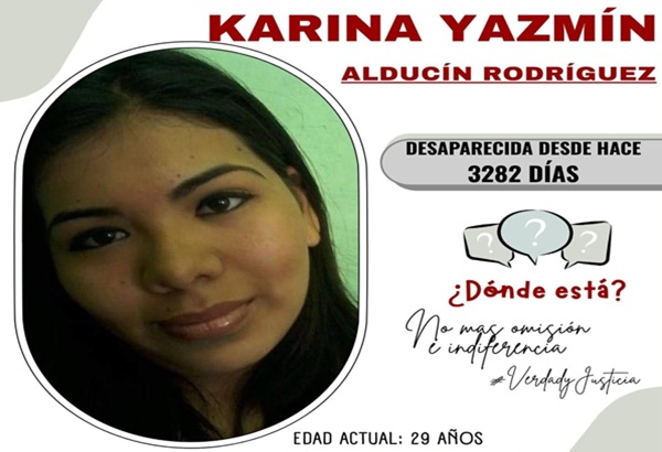 Comienza juicio oral contra responsable de la desaparición de Karina Yazmín en Tehuacán, Puebla