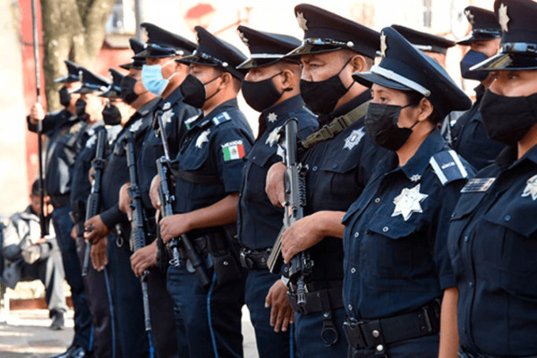 Tlaxcala tiene la novena tasa más alta del país en número de policías por cada mil habitantes; Puebla tiene el octavo indicador más bajo