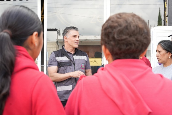 Con obras de alumbrado, drenaje y desazolve en Ixtulco Alfonso Sánchez