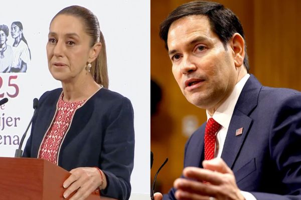 Sheinbaum dijo que aunque en la reunión con Rubio el tema central será la seguridad, ella planteará su postura sobre los migrantes mexicanos