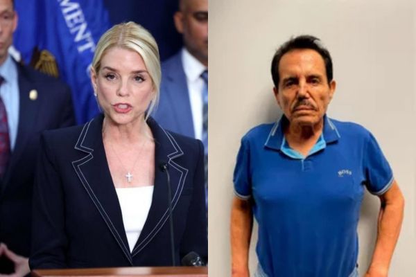 Bondi no quiso entrar en detalles sobre sobre la detención de Zambada, y agradeció a México por la extradición de capos de distintos carteles