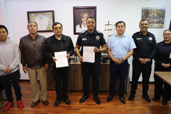 Firman SSC y SMyT convenio de colaboración para fortalecer la seguridad