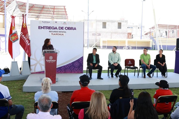Gobierno de Tlaxcala concluye rehabilitación de la Unidad Deportiva de Ixtulco