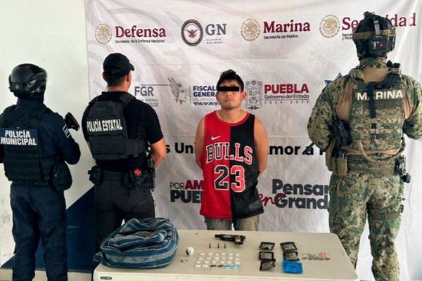 Se logró detener a “El Borrego”, presuntamente dedicado al robo de automóviles y motocicletas en Izúcar de Matamoros y municipios aledaños