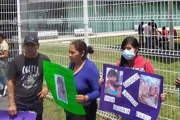 Su tía mencionó que la madre biológica de Nathalia Eileen, una de las personas acusadas, ha dado tres versiones distintas sobre su paradero