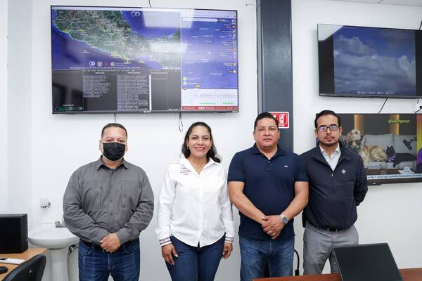 La alcaldesa de San Andrés destacó que con esta nueva unidad de operaciones, se busca responder de manera eficaz ante fenómenos naturales