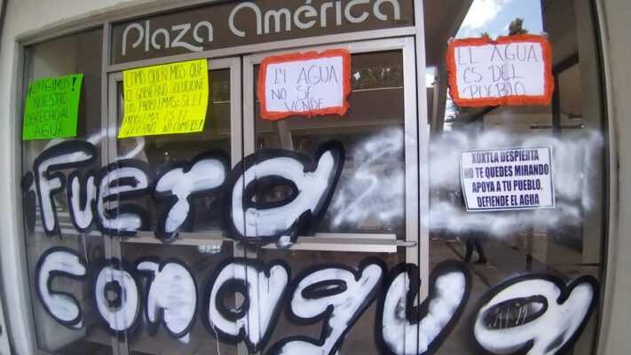 Pobladores de Cholula se negaron a dialogar con la Secretaría de Gobernación, exigiendo la presencia de integrantes de Conagua