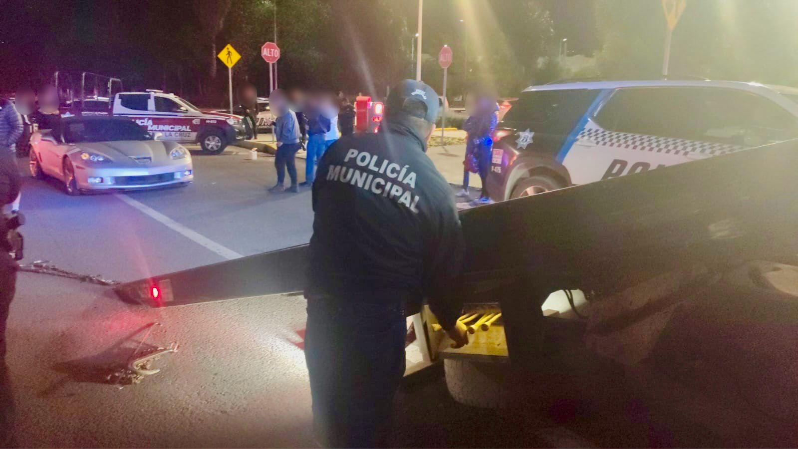 Las autoridades recibieron un reporte vecinal sobre arrancones e identificaron dicha acción sobre la calle Violetas y Vía Atlixcáyotl