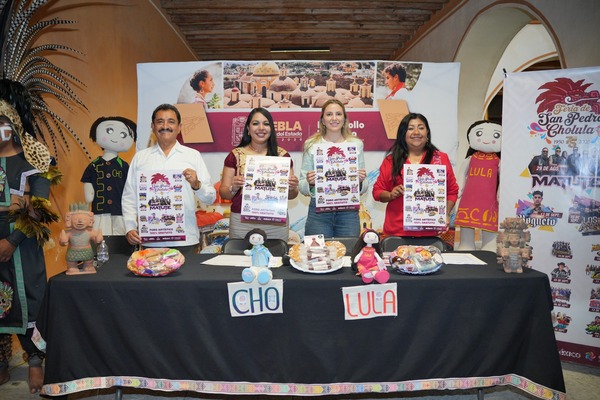 Invitaron a poblanos a asistir y respaldar la Feria Milenaria, apoyar la gastronomía y el trabajo de artesanos y cocineras tradicionales