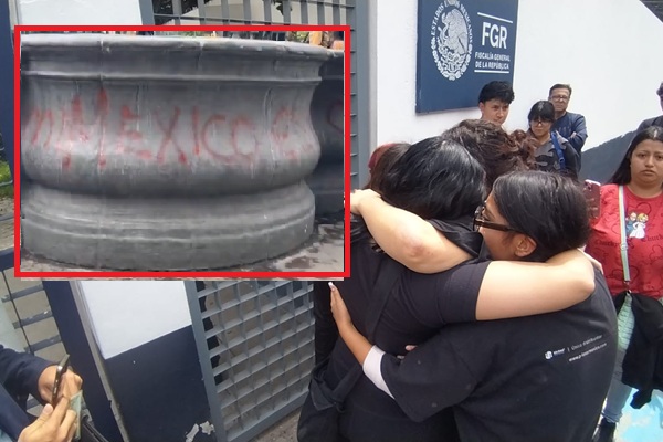 Libera FGR Puebla a las cuatro activistas acusadas de daños a la fuente de San Miguel; todas denuncian actos de tortura