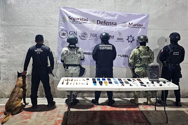Realizan SSP, Ejército y Guardia Nacional operativo en el penal de Teca
