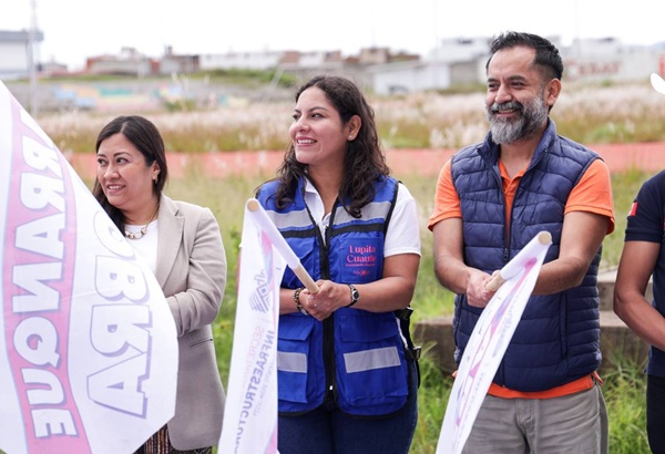 Refuerza Lupita Cuautle seguridad con barda perimetral en Centro Escolar