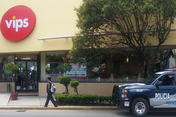 Roban en el VIPS Las Ánimas; se llevan más de 10 mil pesos en mercancía