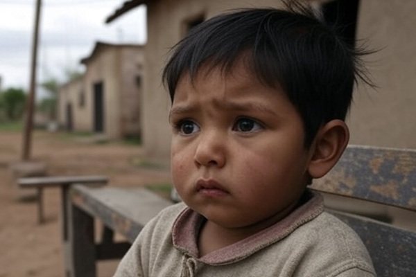 Siete de cada 10 niños en extrema pobreza carecen de acceso a servicios