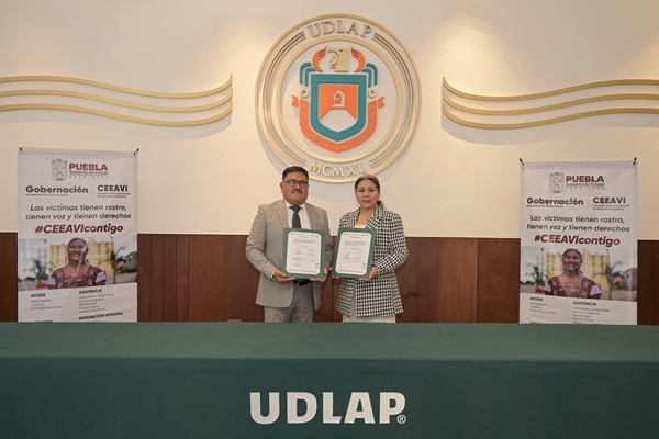 UDLAP | Junto con CEEAVI firman convenio en beneficio de la educación y la comunidad poblana