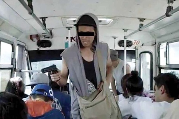 Uno de cada 3 robos en el transporte público en Puebla se perpetraron
