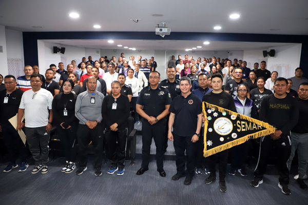 Se llevó a cabo el curso “Nuestros valores, nuestra identidad 2.0”, impartido por personal especializado de la Secretaría de Marina